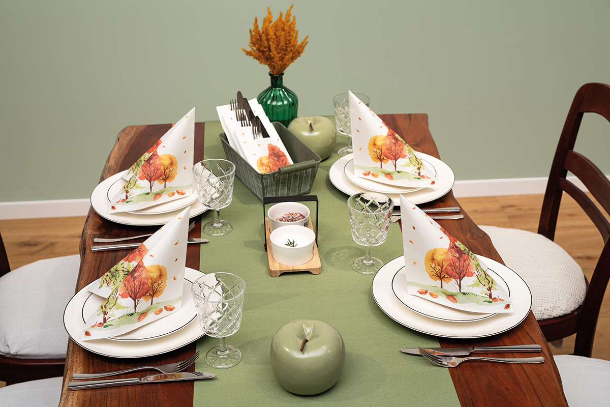 Servietten - Herbstmotiv WALD Tissue