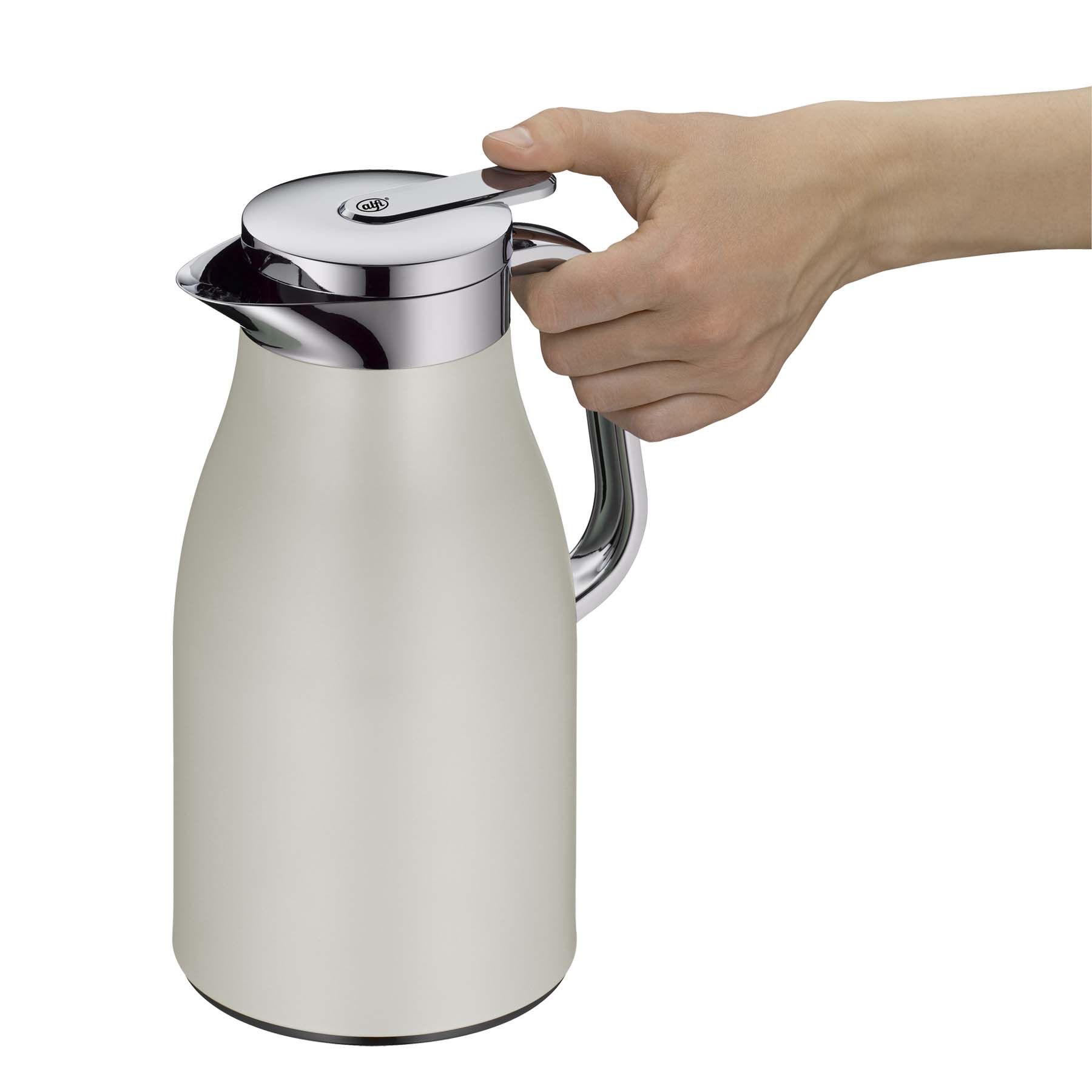 Isolierkanne Alfi SKYLINE, Inhalt: 1,0 ltr., Farbe: Silver Lining mattiert