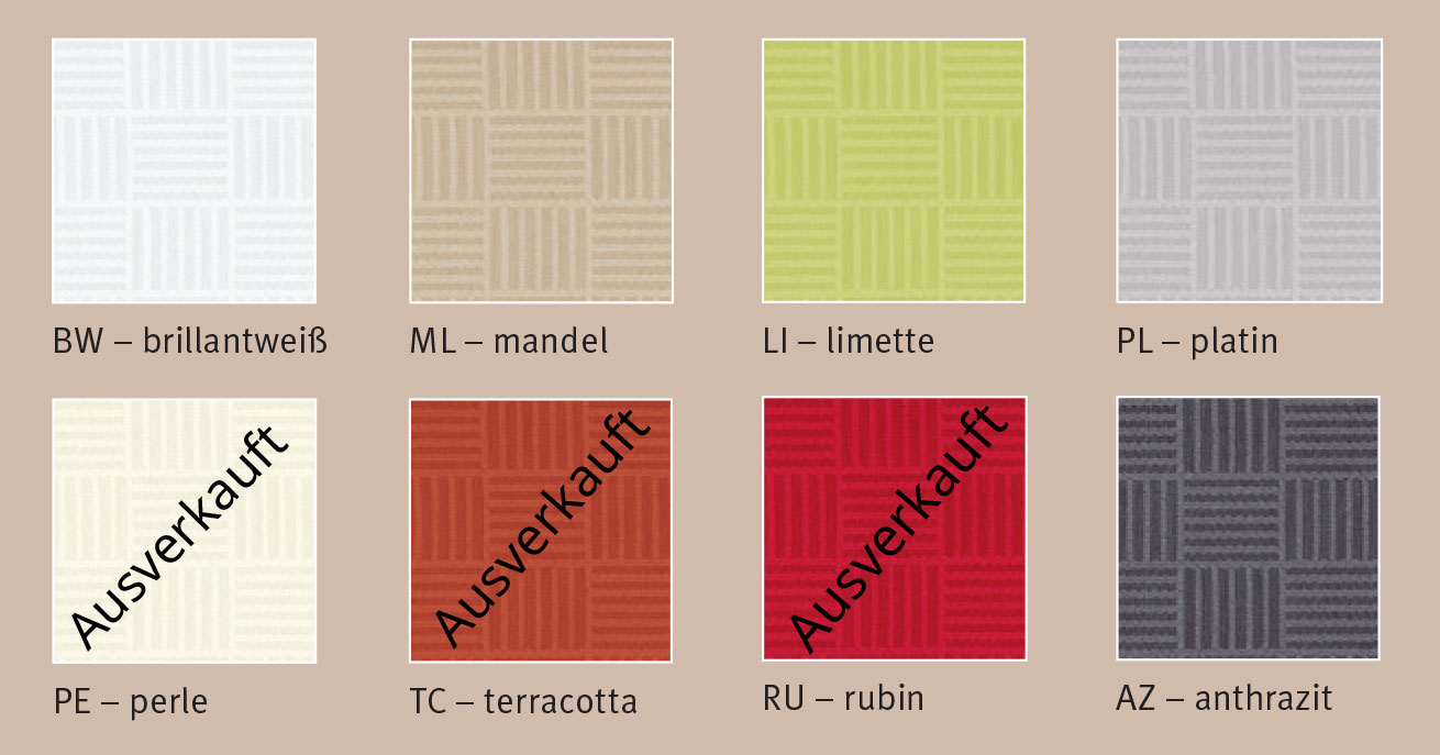 Tischdecke Quadro - Dezente Stäbchenkaros