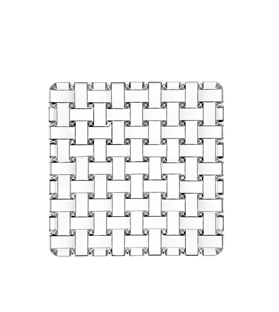 Nachtmann, Bossa Nova - Glasplatte quadratisch 21 x 21 x 1,8 cm, Set: 2 Stück