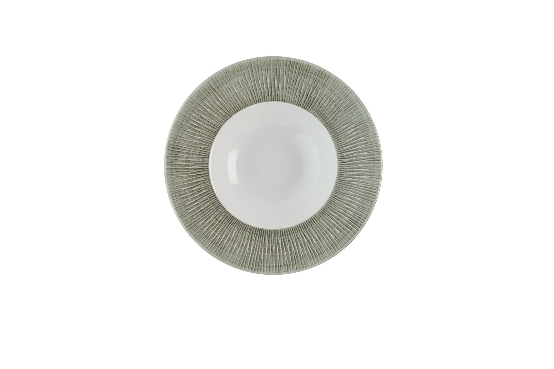 Churchill, Bamboo : Alpine - Teller tief breite Fahne, 24 cm/ 0,28 ltr.