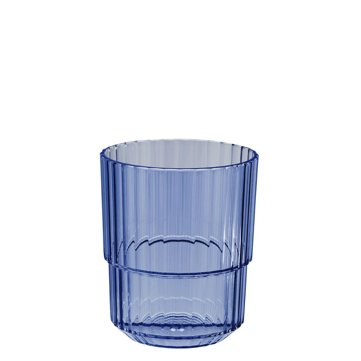 Trinkbecher Linea, Tritan, D: 8,5 cm, H: 10 cm, I: 300 ml, Farbe: light blue