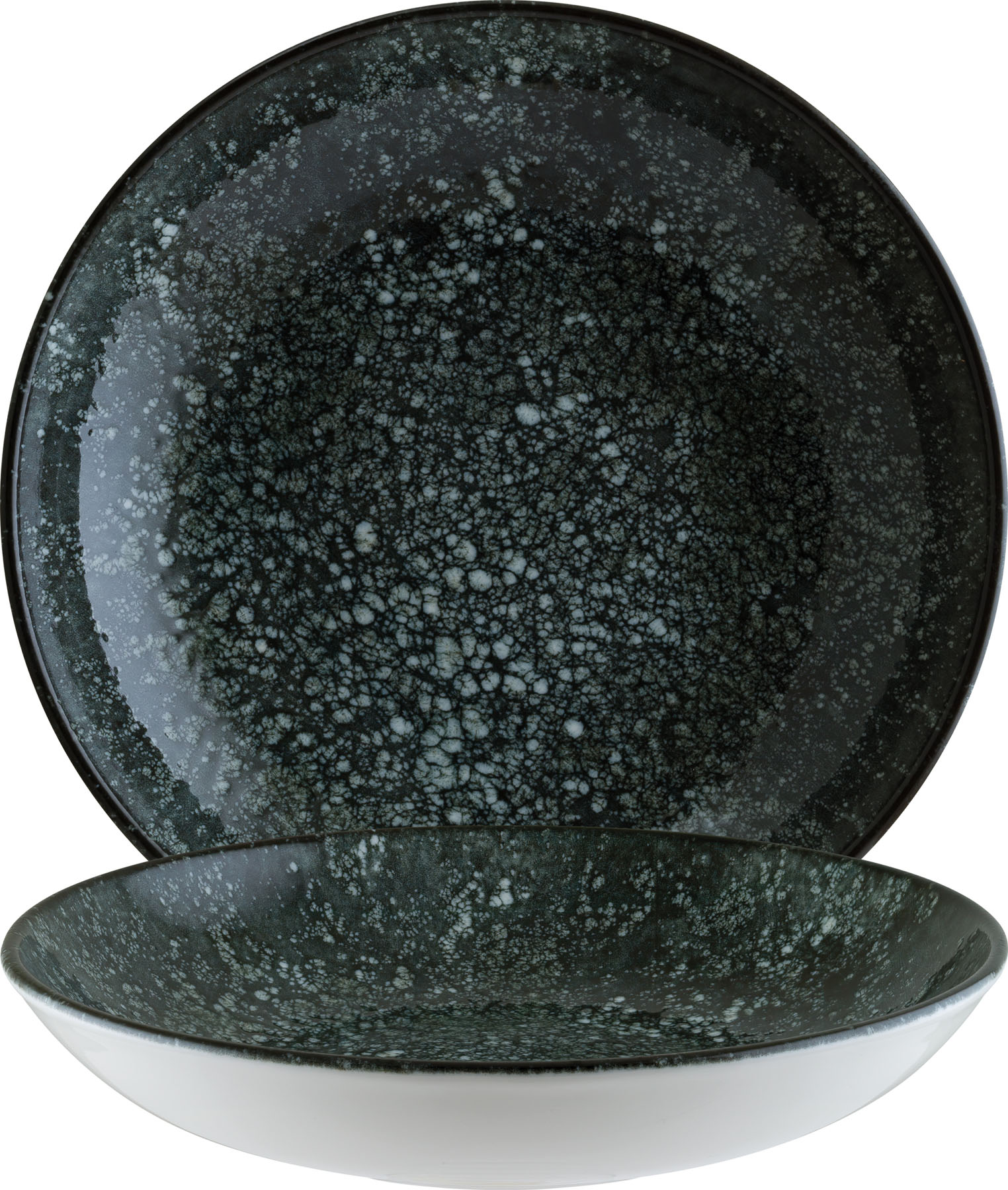 Cosmos, Black : Bloom  Teller tief Coup, 25 cm/ 1,3 ltr.
