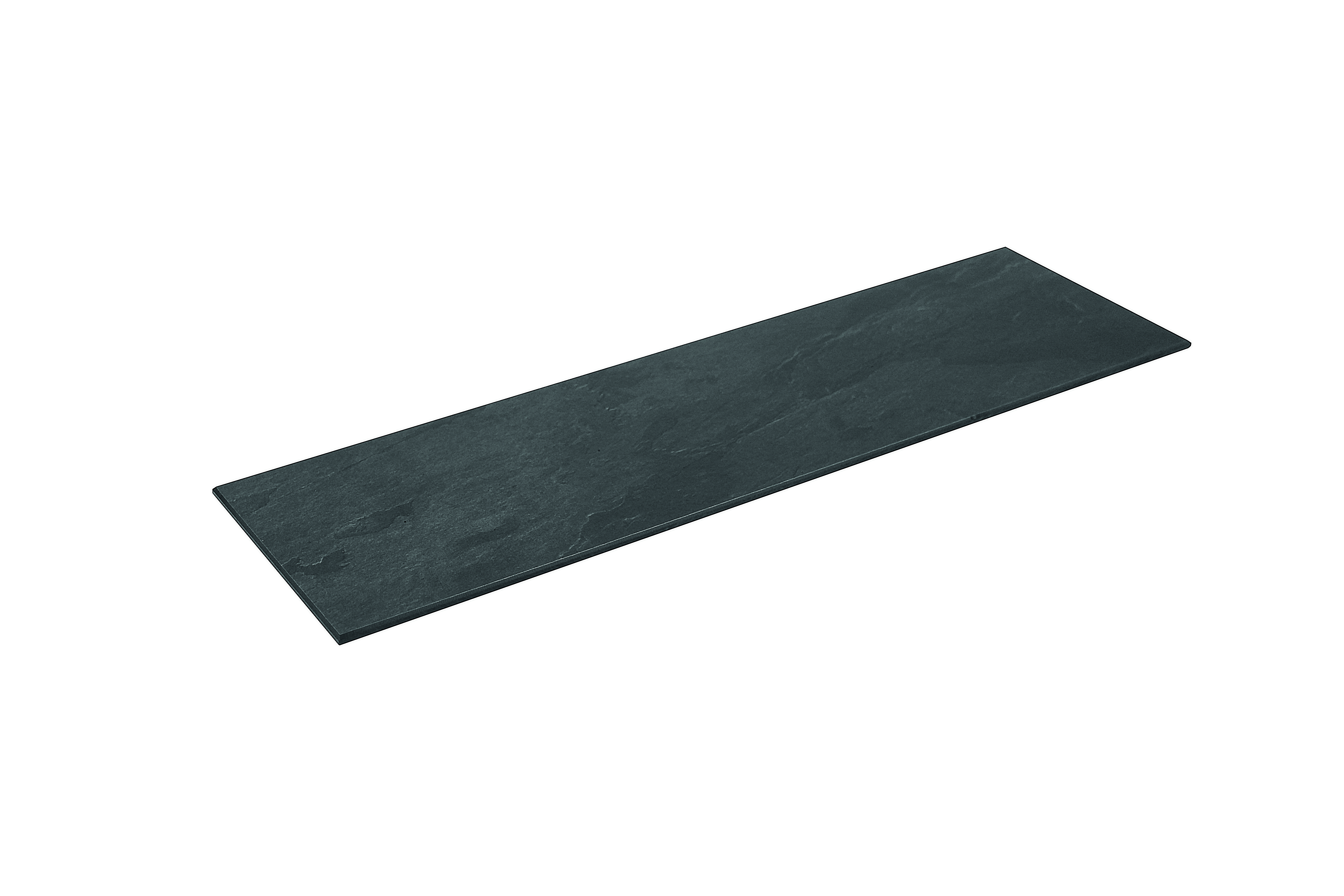 Auslagetablett Schiefer, 400 x 200 x 6 mm