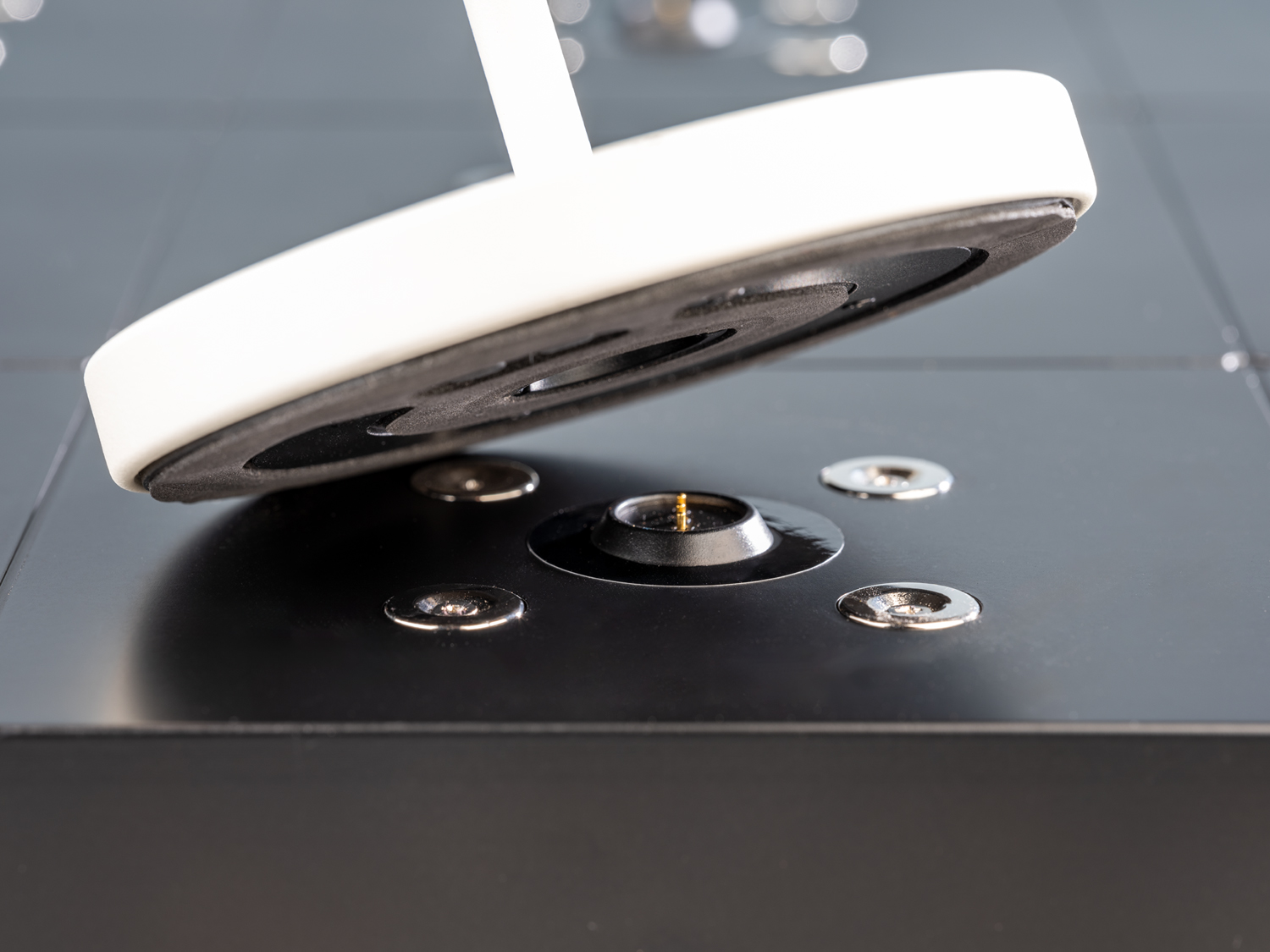 Ladestation 15-fach, ABS, 75 x 43 cm, H: 5 cm, Farbe: schwarz