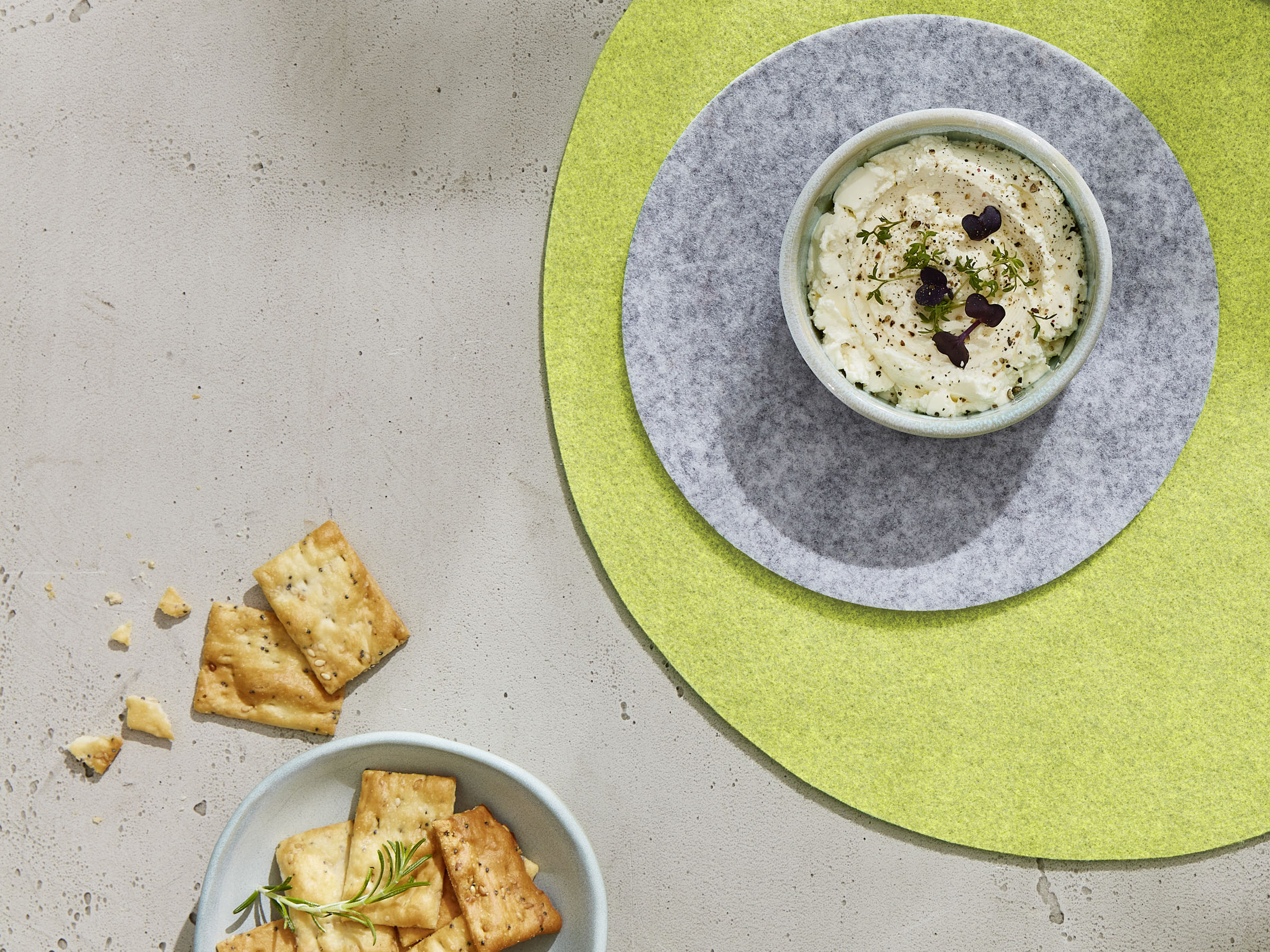 Tischset Fiberixx - Recycelter PET Filz