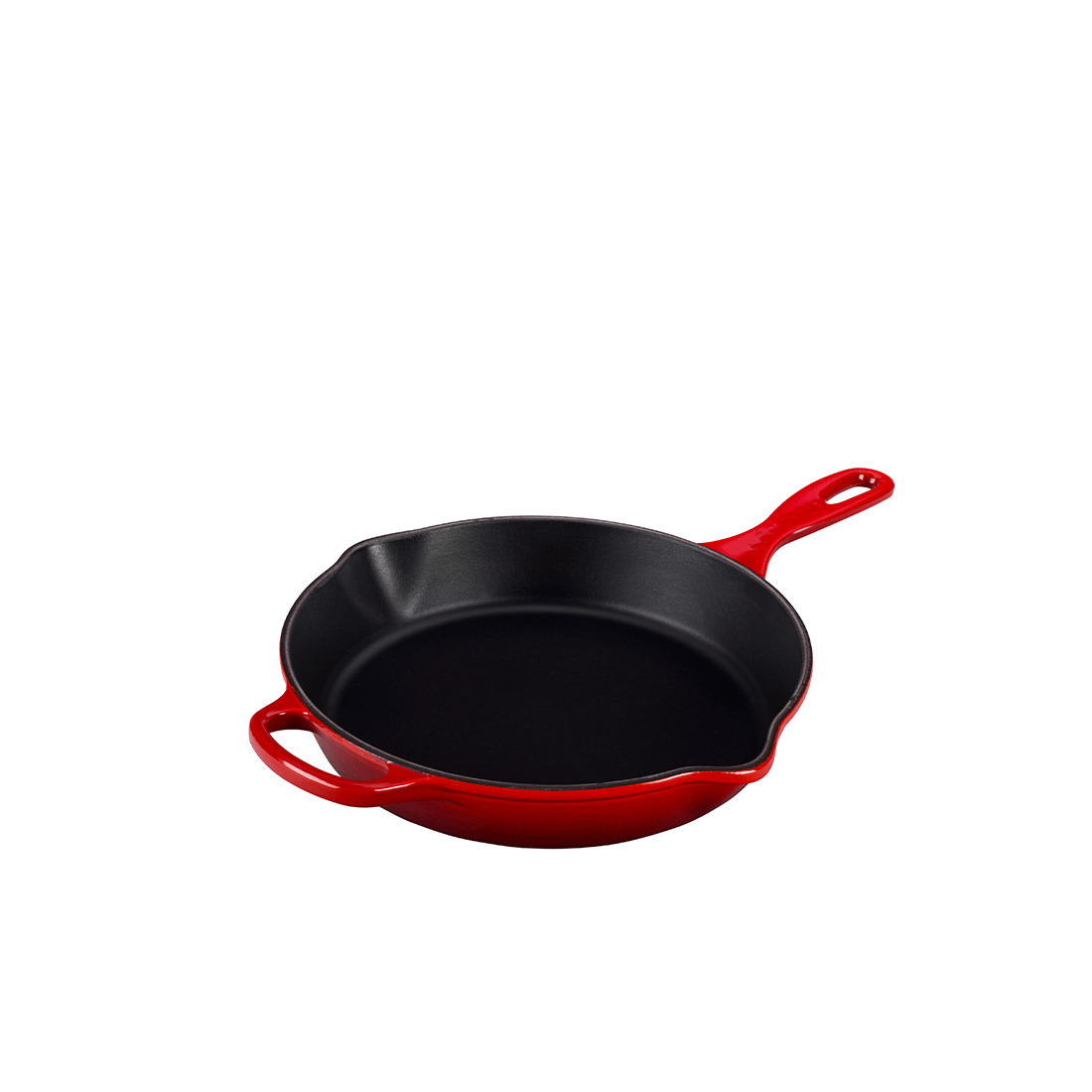 Le Creuset, Gusseisen - Brat- und Servierpfanne hoch Signature, 26 cm/ 2 ltr., Fb. Kirschrot