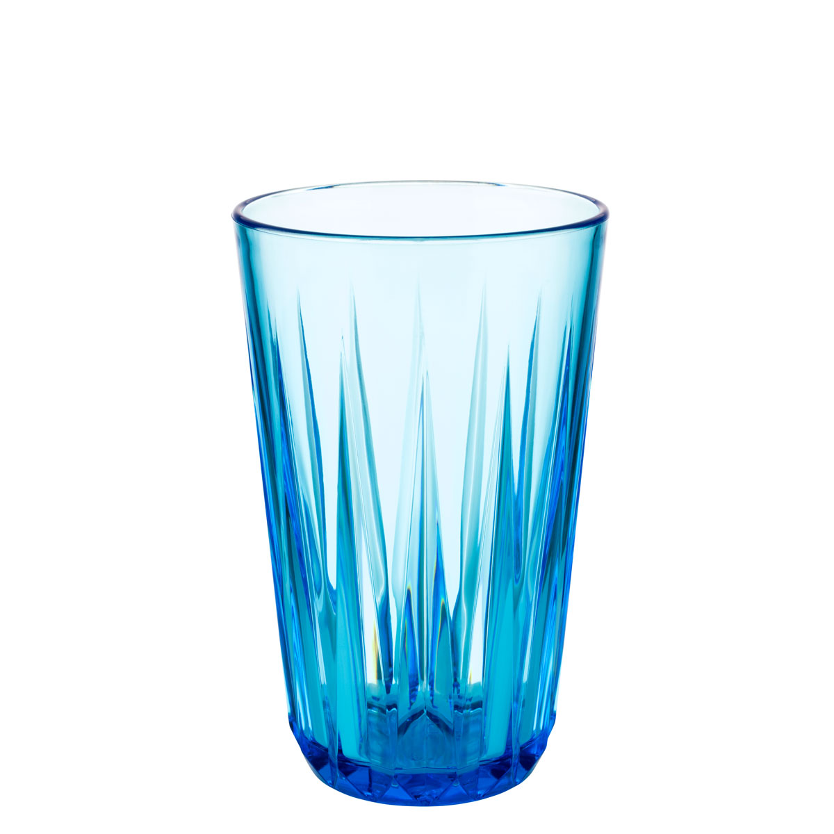 Trinkbecher Crystal, Tritan, D: 8,5 cm, H: 14 cm, I: 0,40 ltr., Farbe: blue