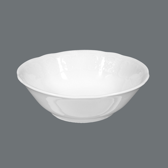 Seltmann Weiden, Salzburg - Schale rund, weiss uni, 15 cm/ 0,42 ltr.