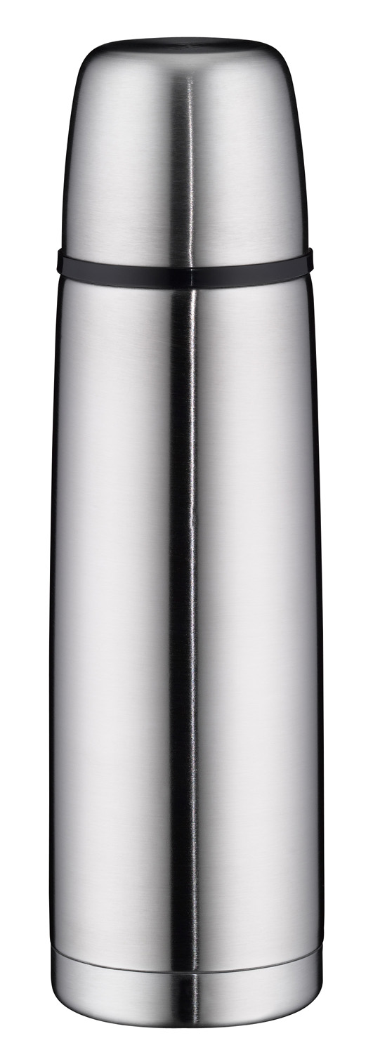 Isolierflasche Alfi isoTherm Perfect : Drehverschluss, Inhalt: 0,50 ltr., Edelstahl mattiert