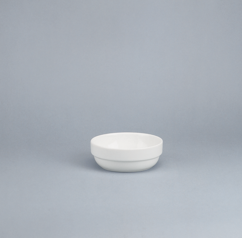 Schönwald, 898 - Salat rund, weiss, uni, 12 cm/ 0,3 ltr.