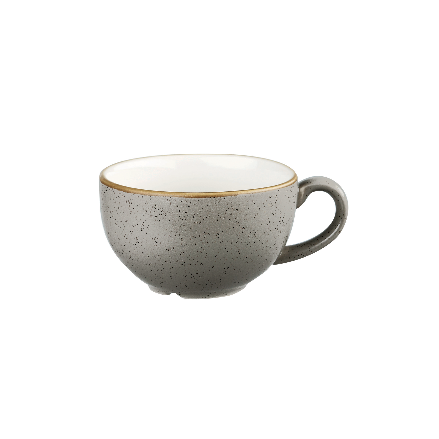 Churchill, Stonecast : Peppercorn Grey - Cappuccino-Obere, 11 x 6,5 cm/ 0,34 ltr.