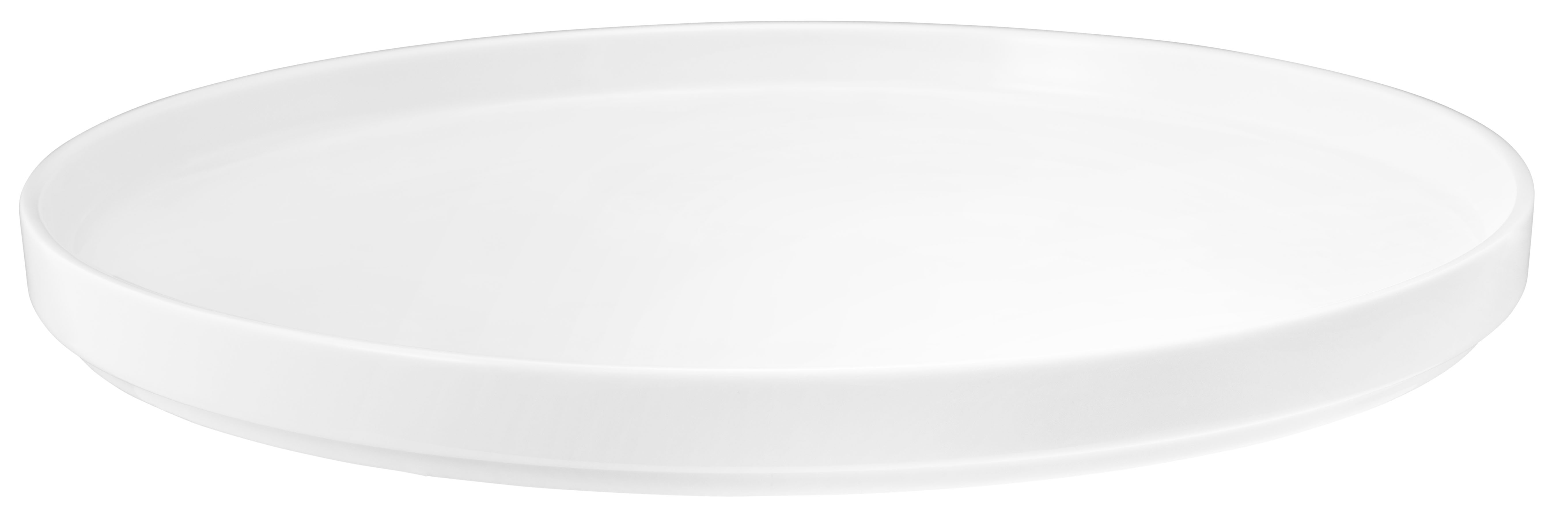 Seltmann Weiden, Good Mood - Teller flach rund stpb., uni, weiss, 30 cm