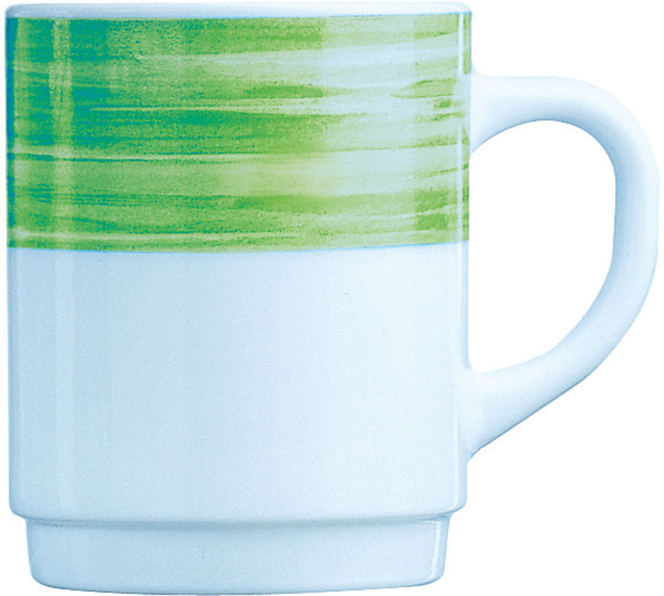 Arcoroc, Brush Grün - Kaffeebecher, 0,25 ltr.