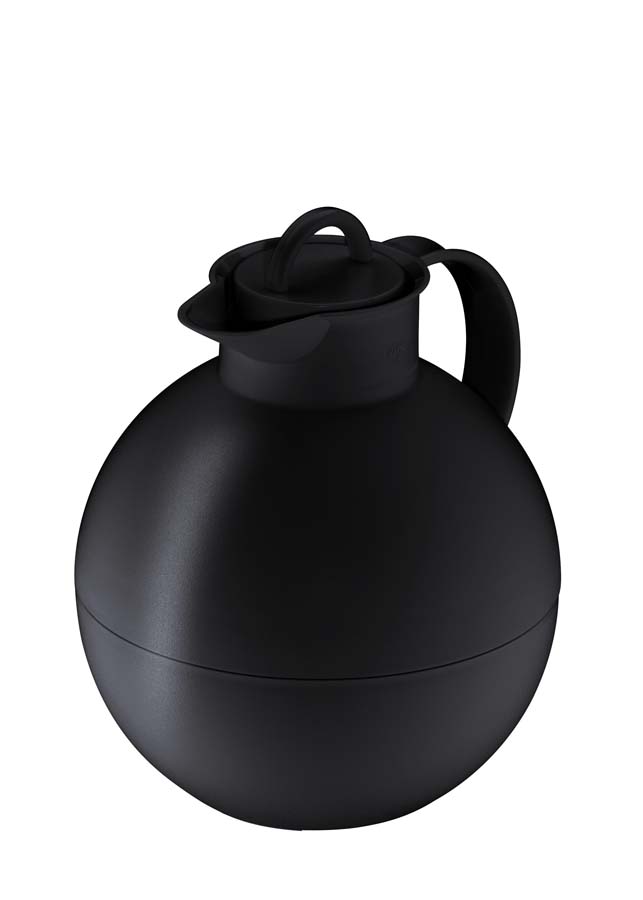 Isolierkanne Alfi KUGEL, Inhalt: 0,94 ltr., Farbe: Velvet Black matttiert
