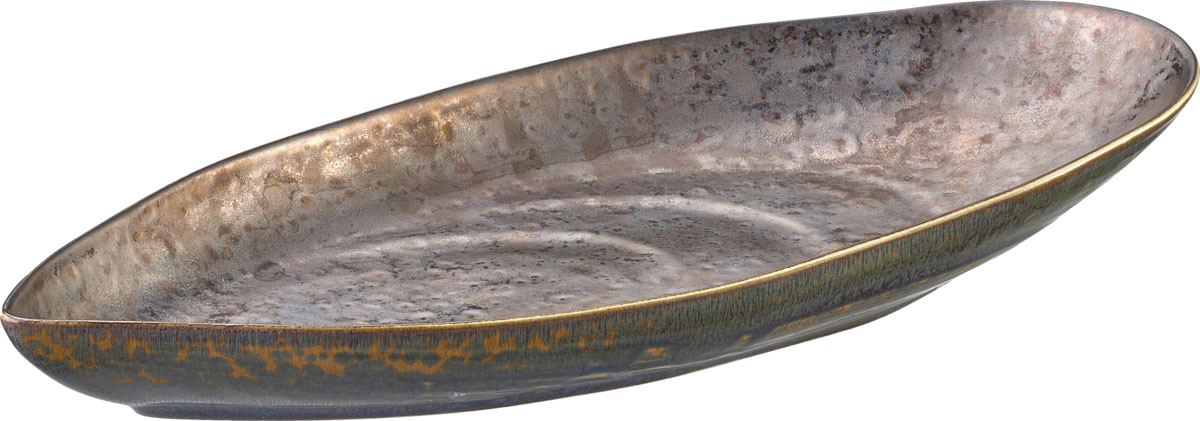 Playground, Steinzeug - SHELLS : Platte Spezial 31 x 14 cm