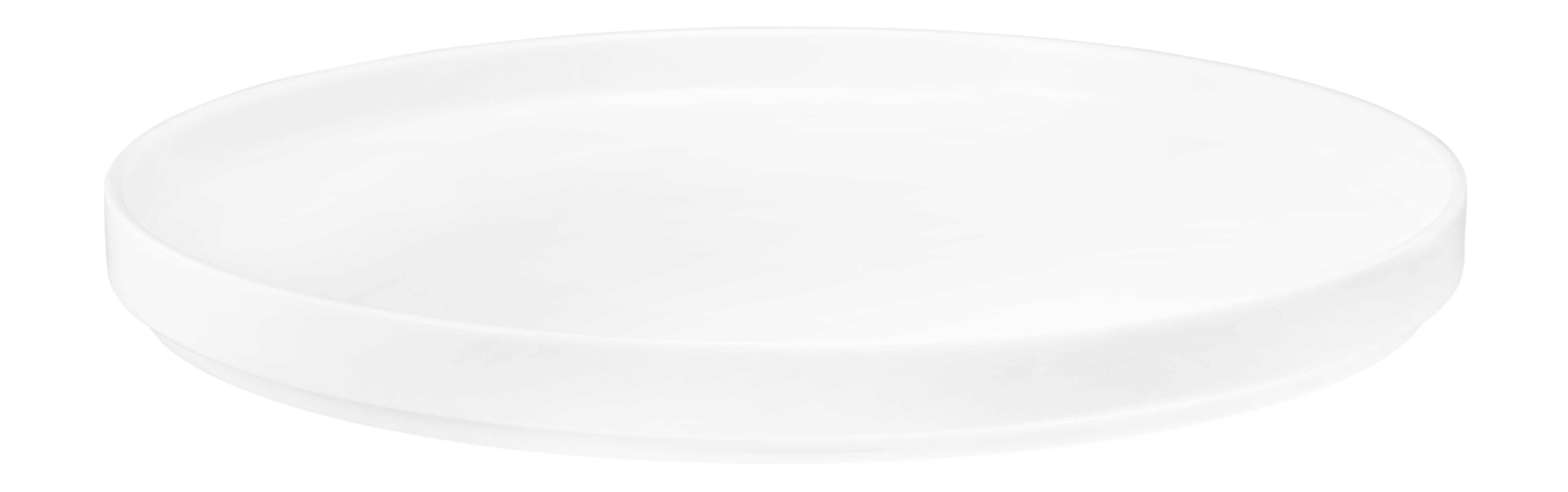 Seltmann Weiden, Good Mood - Teller flach rund stpb., uni, weiss, 26 cm