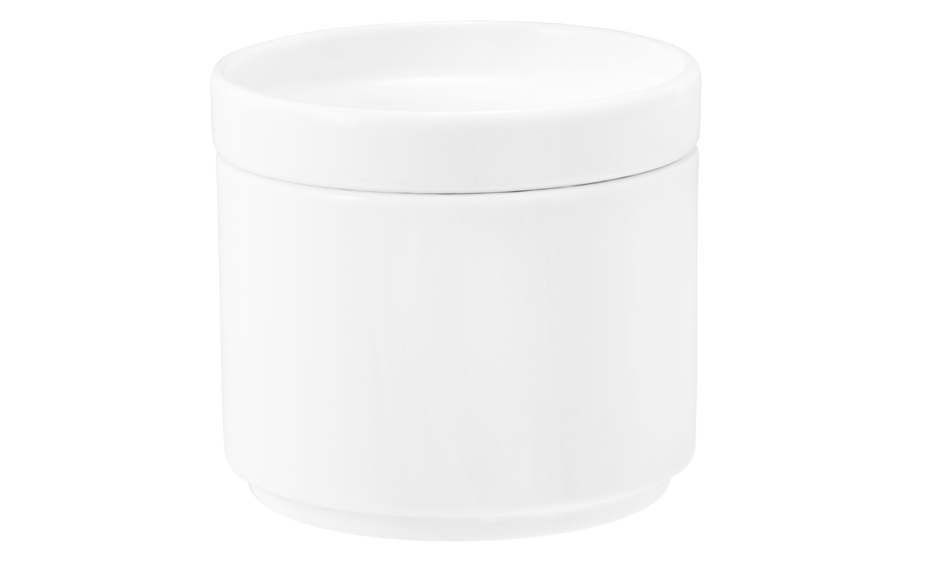 Seltmann Weiden, Good Mood - Zuckerdose m. Dkl., uni, weiss, 0,18 ltr.