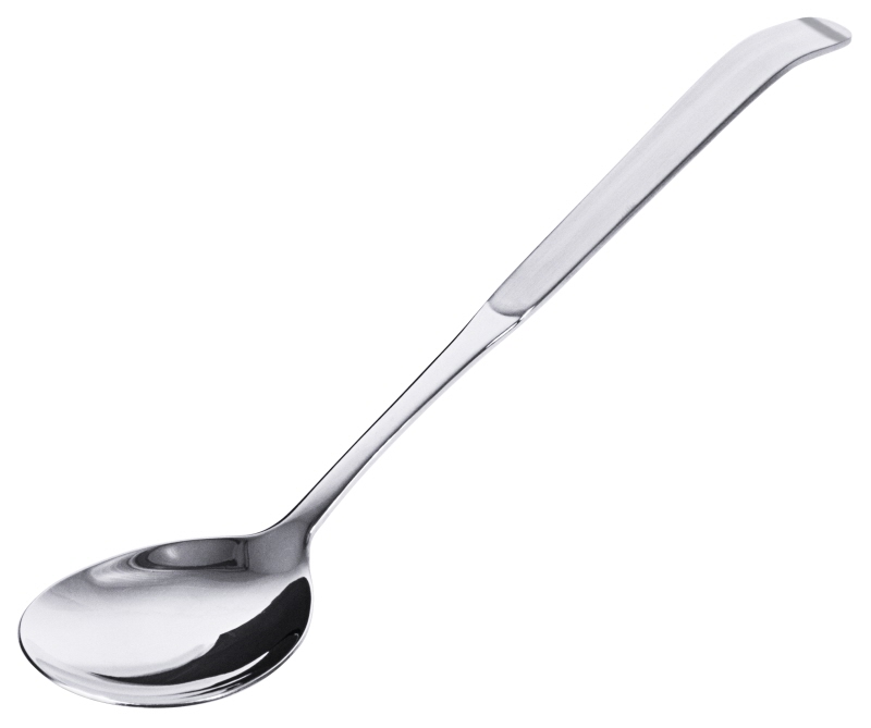 Salatlöffel klein,BUFFET ONE, fugenlos, Edelstahl, 5,5 x 4,5 cm, L: 23,5 cm