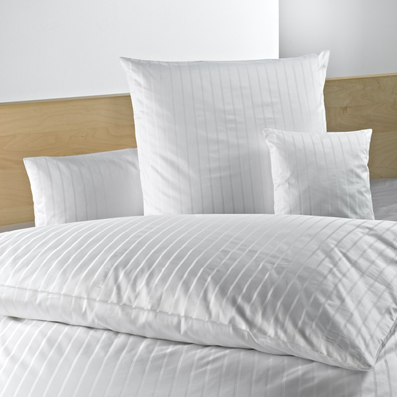 Bettbezug Lena 140 g/ m² - Wechselstreifen 6/ 24 mm