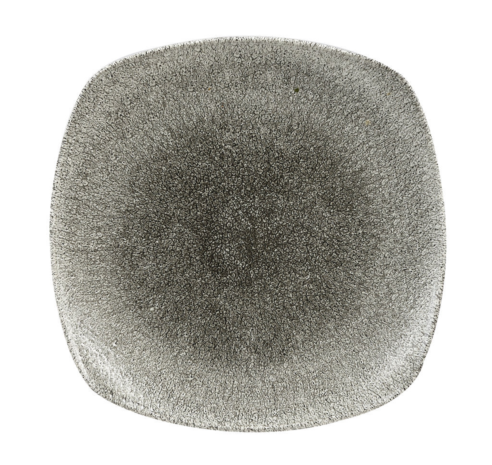 Churchill, Raku : Quartz Black - Teller quadratisch 25,2 cm