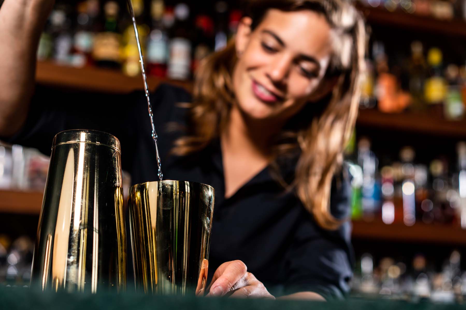 Boston Shaker Set, Edelstahl, goldfarben, 800 ml, 10 x 10 x 19 cm