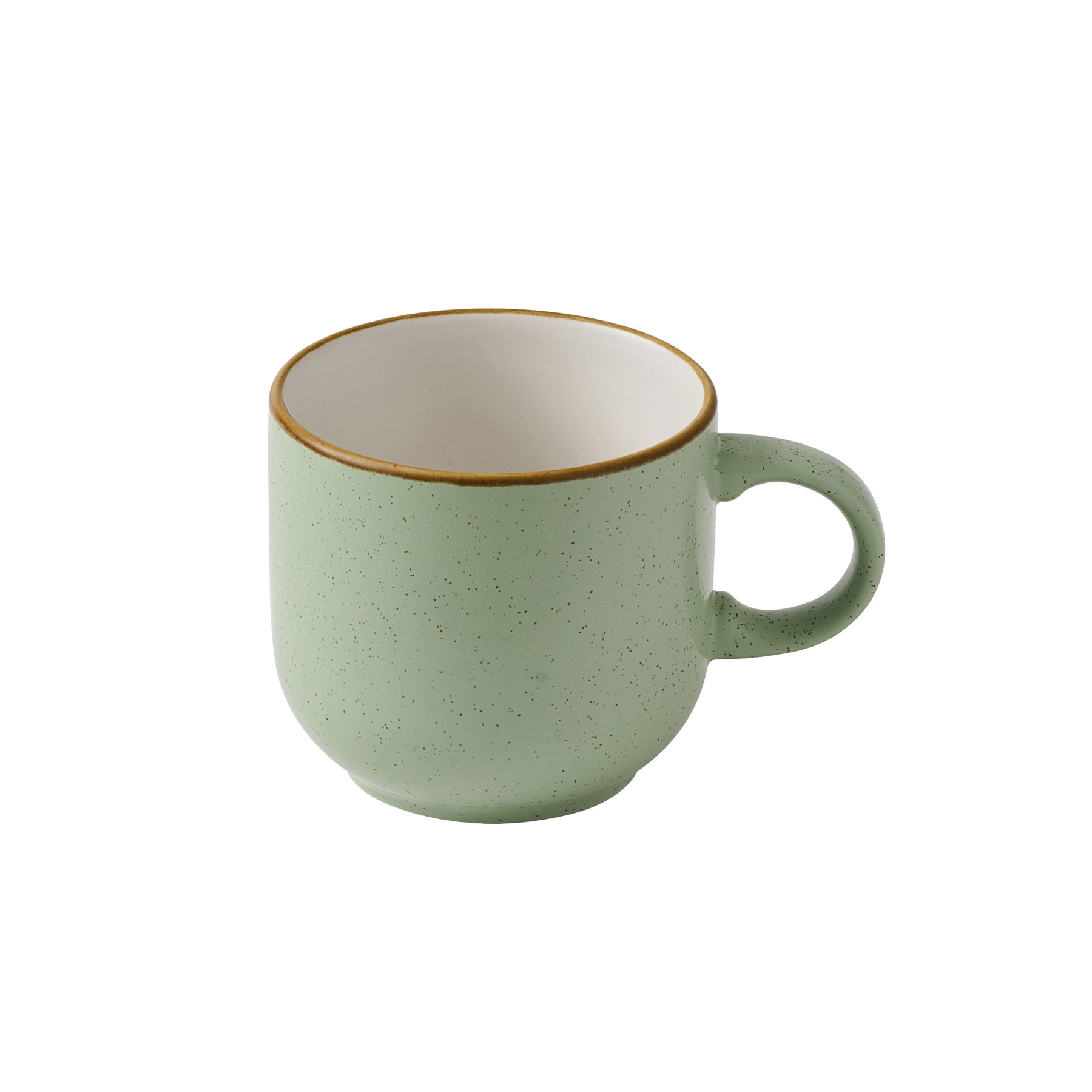 Churchill, Stonecast : Sage Green - Bubble Becher, 8,5 x 8 cm/ 0,28 ltr.