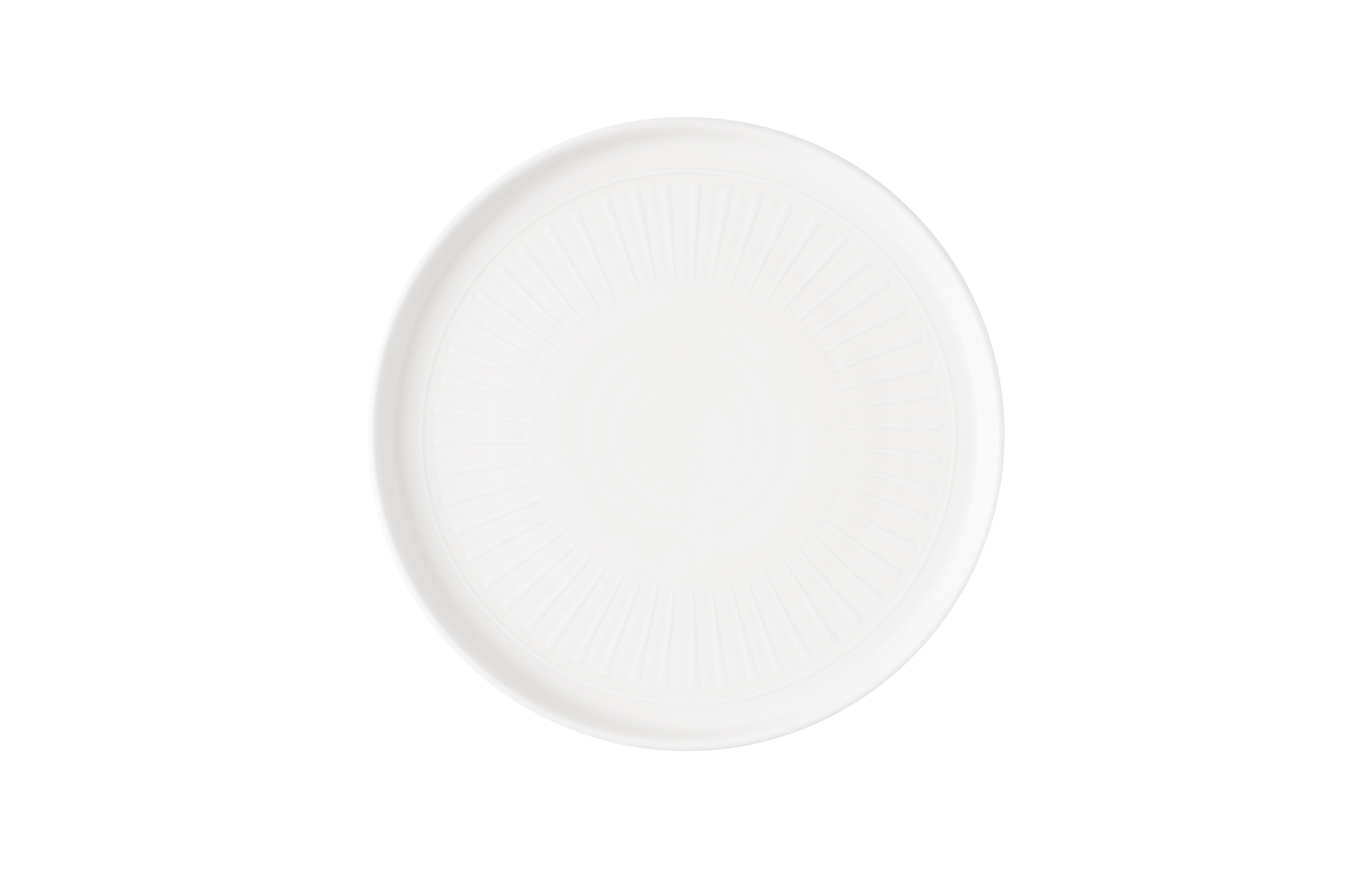 Churchill, Era : White - Teller flach m. erhöhten Rand, 26 x 2 cm