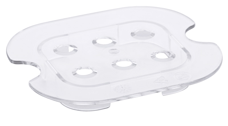 GN 1/6 Einlegeboden gelocht, Polycarbonat, 11,5 x 10 x 1,5 cm