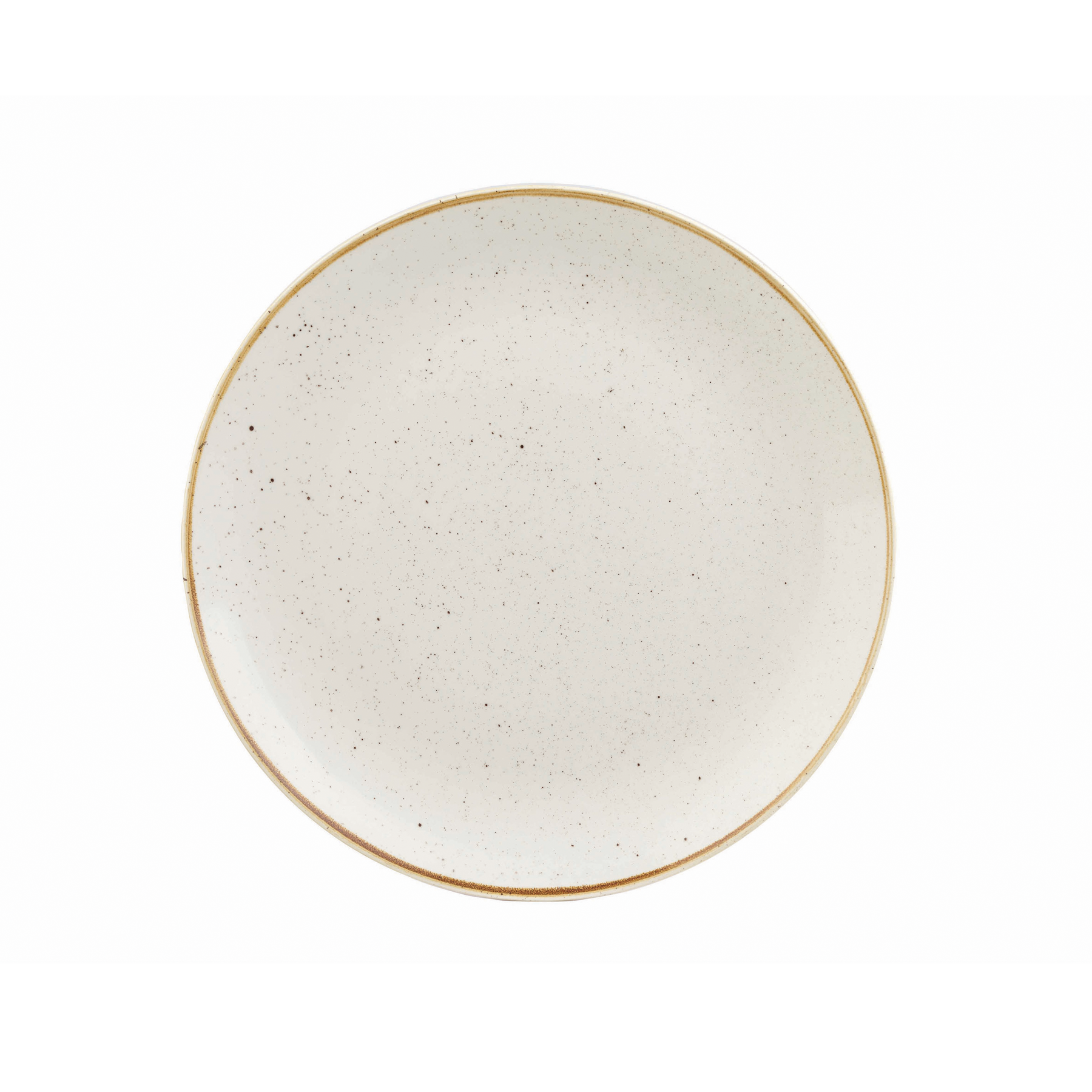 Churchill, Stonecast : Barley White - Teller flach Coup, 32,4 cm