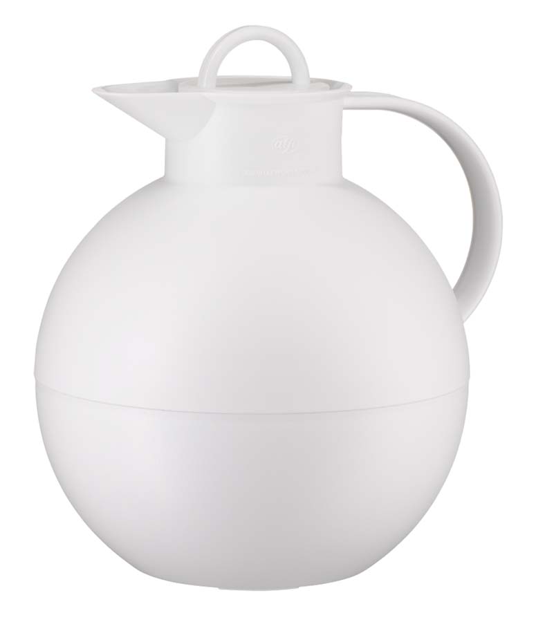 Isolierkanne Alfi KUGEL, Inhalt: 0,94 ltr., Farbe: Coconut White mattiert