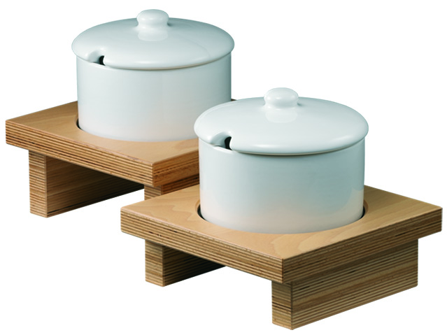 PURE NATURE Frischeschale Single L 2 ltr., Buche hell, L: 250 mm, B: 250 mm, H: 300 mm