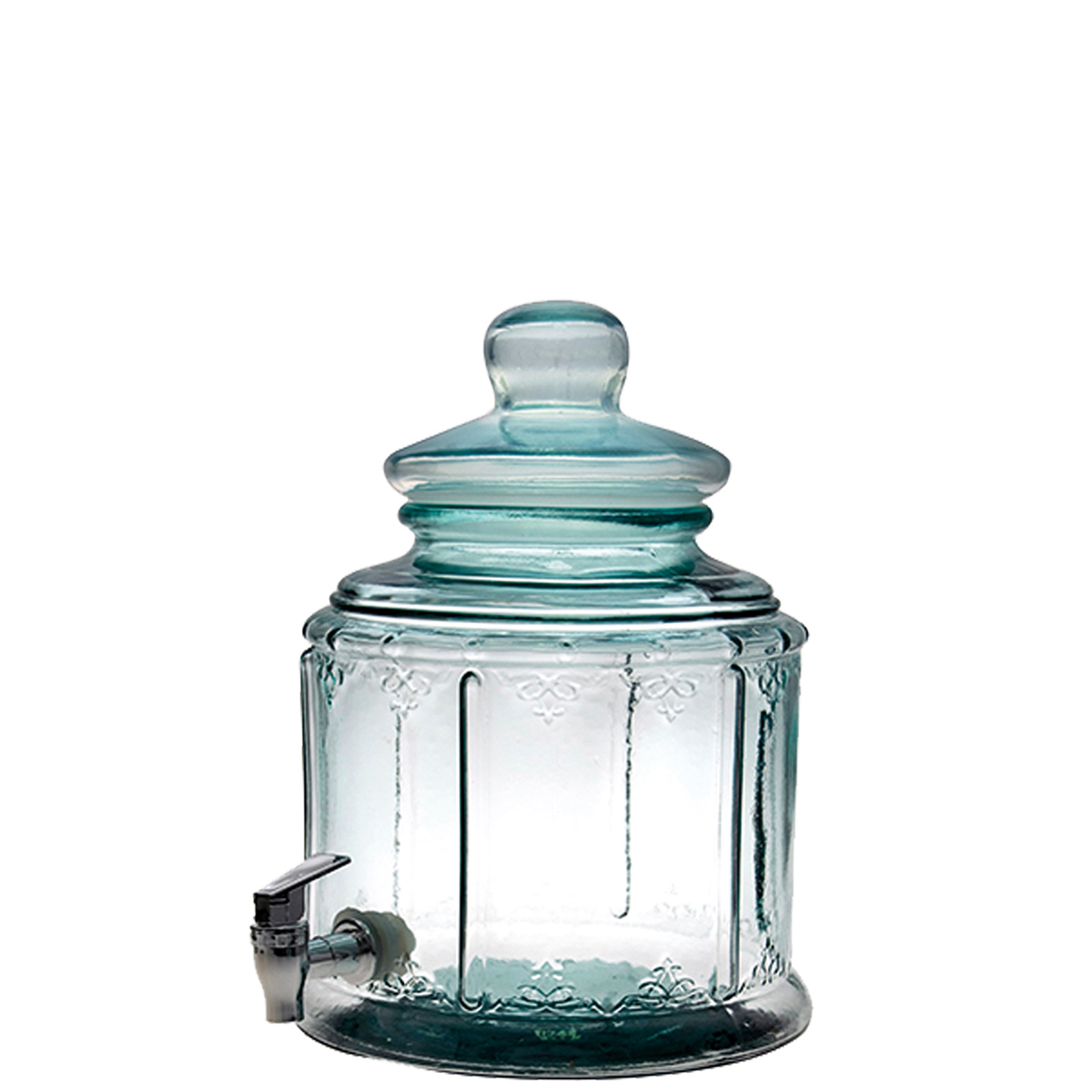 Dispenser m. Zapfhahn Bohemian 650 cl, Inhalt: 6,5 ltr., H: 32 cm, D: 24 cm