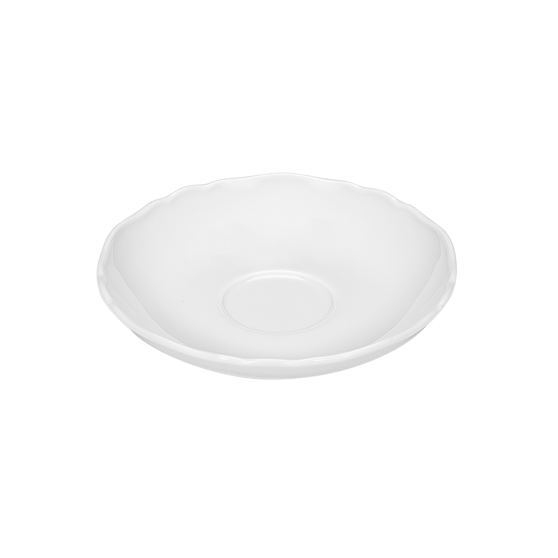 Bauscher, Marie Christine - Kaffee-Untertasse weiss, uni, 14 cm