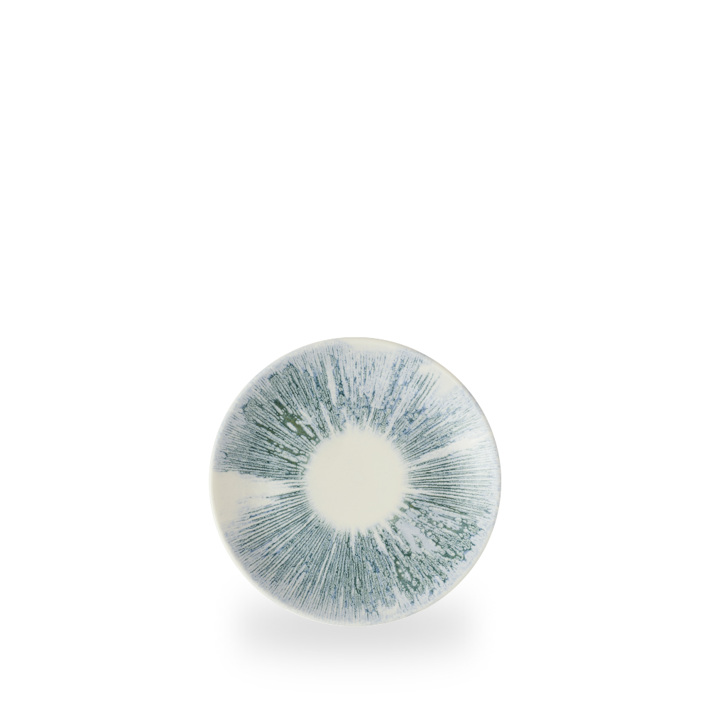 Churchill, Inked Lyra : Blue - Teller flach Coup, 16,5 cm