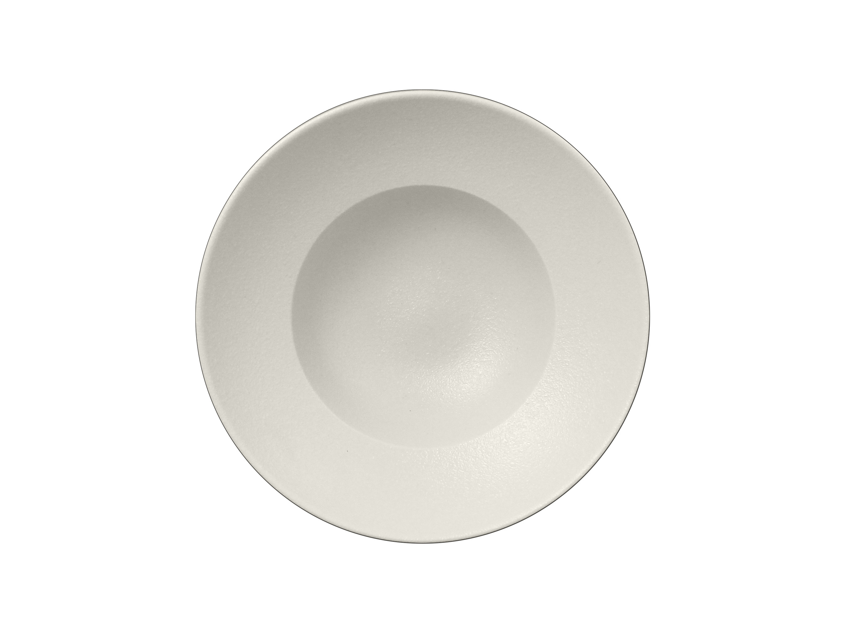 RAK, Neofusion : Sand - Teller extra tief rund Fahne, 22,7 x 7,8 cm/ 0,33 ltr.