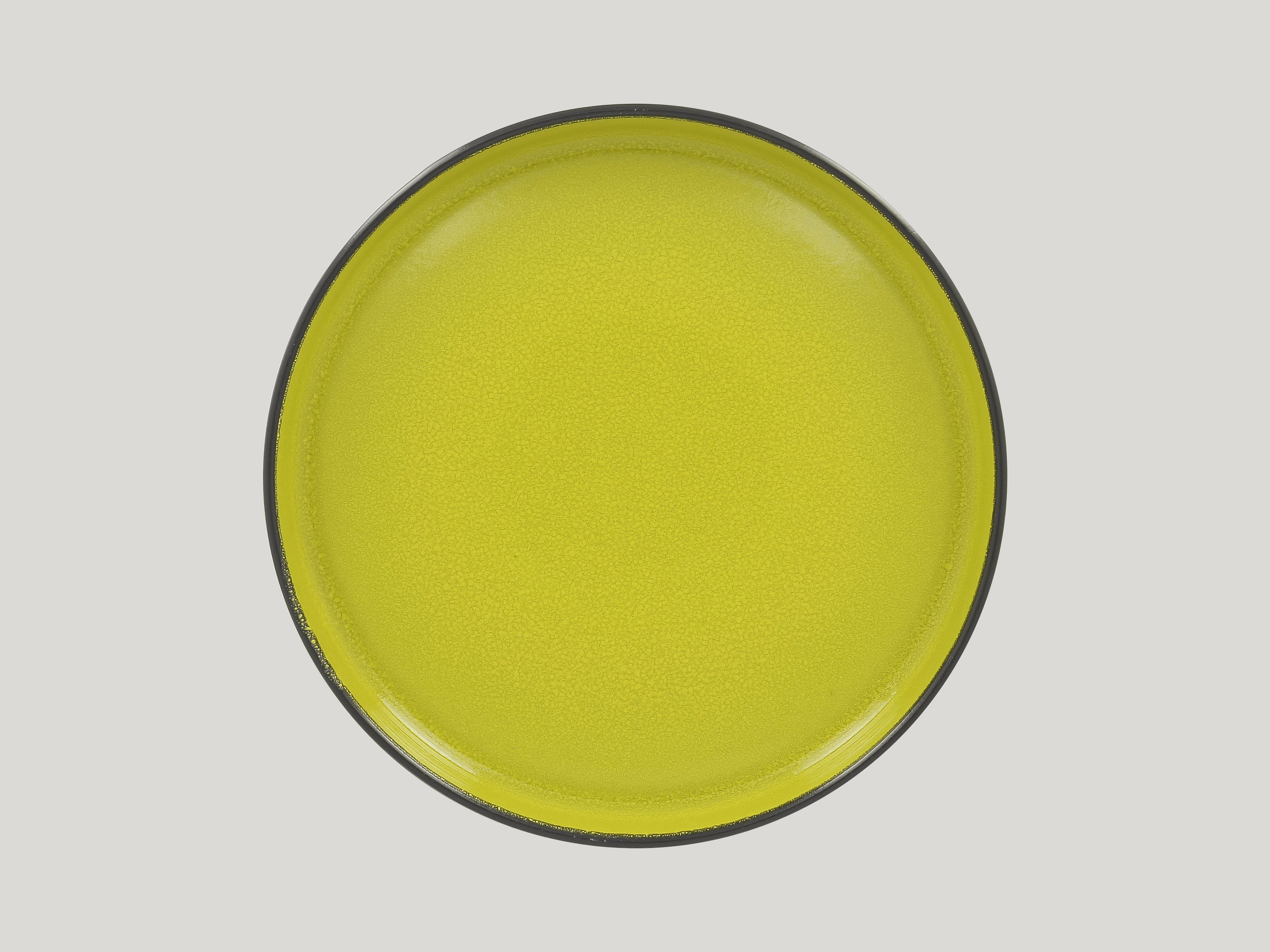 RAK, Fire : Green - Teller flach, senkrechter Rand, 27 x 4,1 cm/ 1,4 ltr.