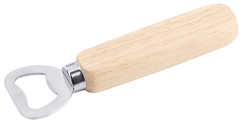 Kapselheber, vernickelt, mit Buchenholzgriff, L: 14 cm