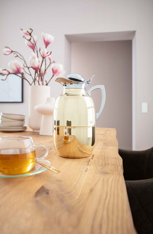 Isolierkanne Alfi JUWEL, Inhalt: 1,00 ltr., Farbe: Goldfarben