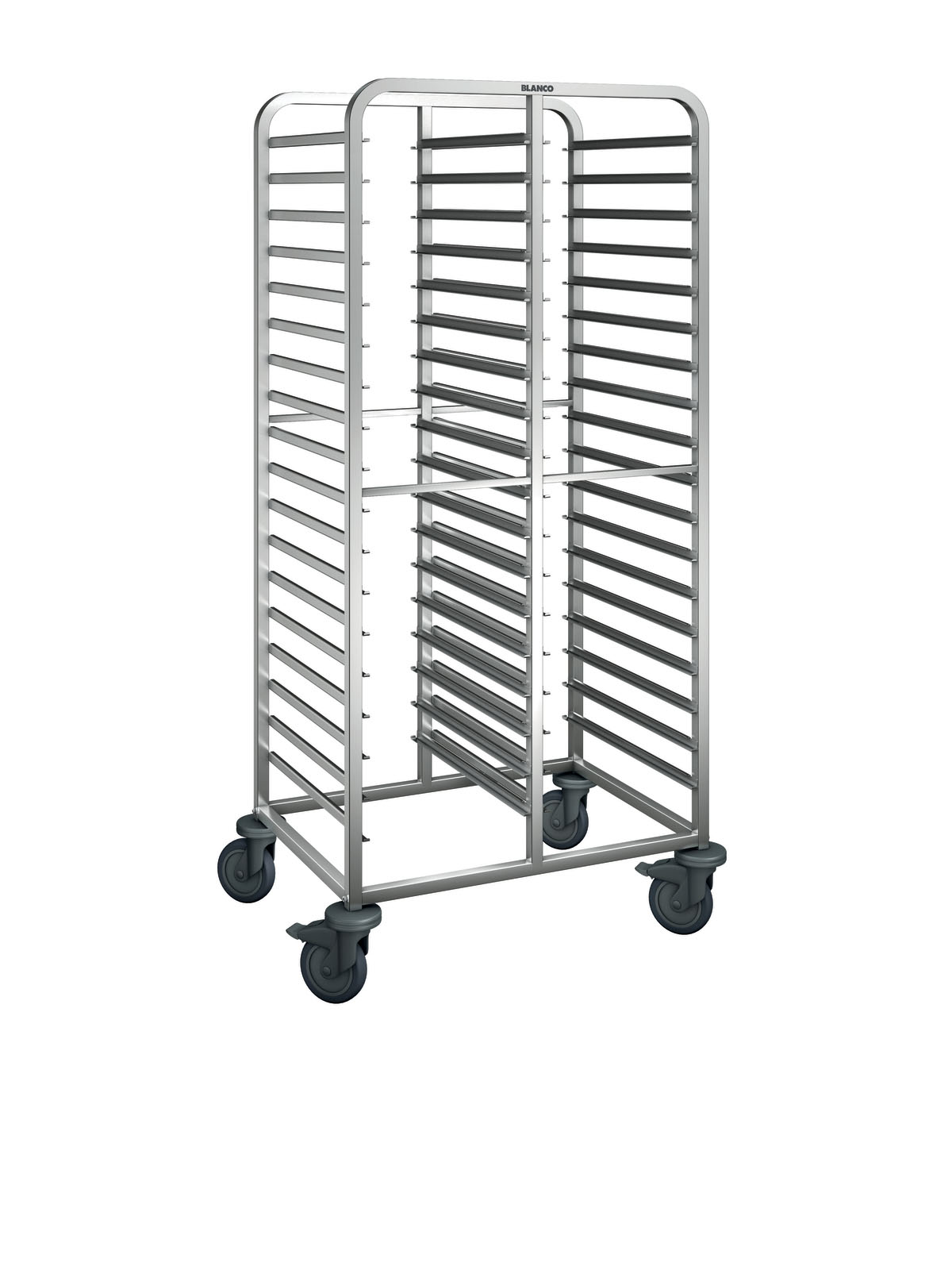 Regalwagen RWR 162, Kap.: 36 GN 1/1 oder 72 GN 1/2, Trgf.: max. 200 kg, LxBxH: 82 x 61,3 x 164,5 cm