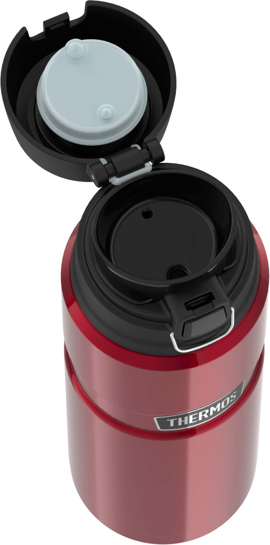 Isolierflasche Thermos Stainless King Bottle, Inhalt: 0,70 ltr., Cranberry Red Polished