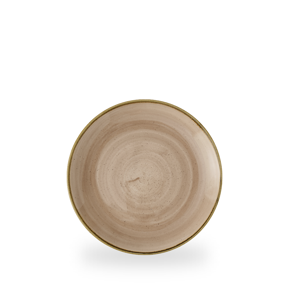 Churchill, Stonecast : Truffle - Teller flach Coup, 21,7 cm