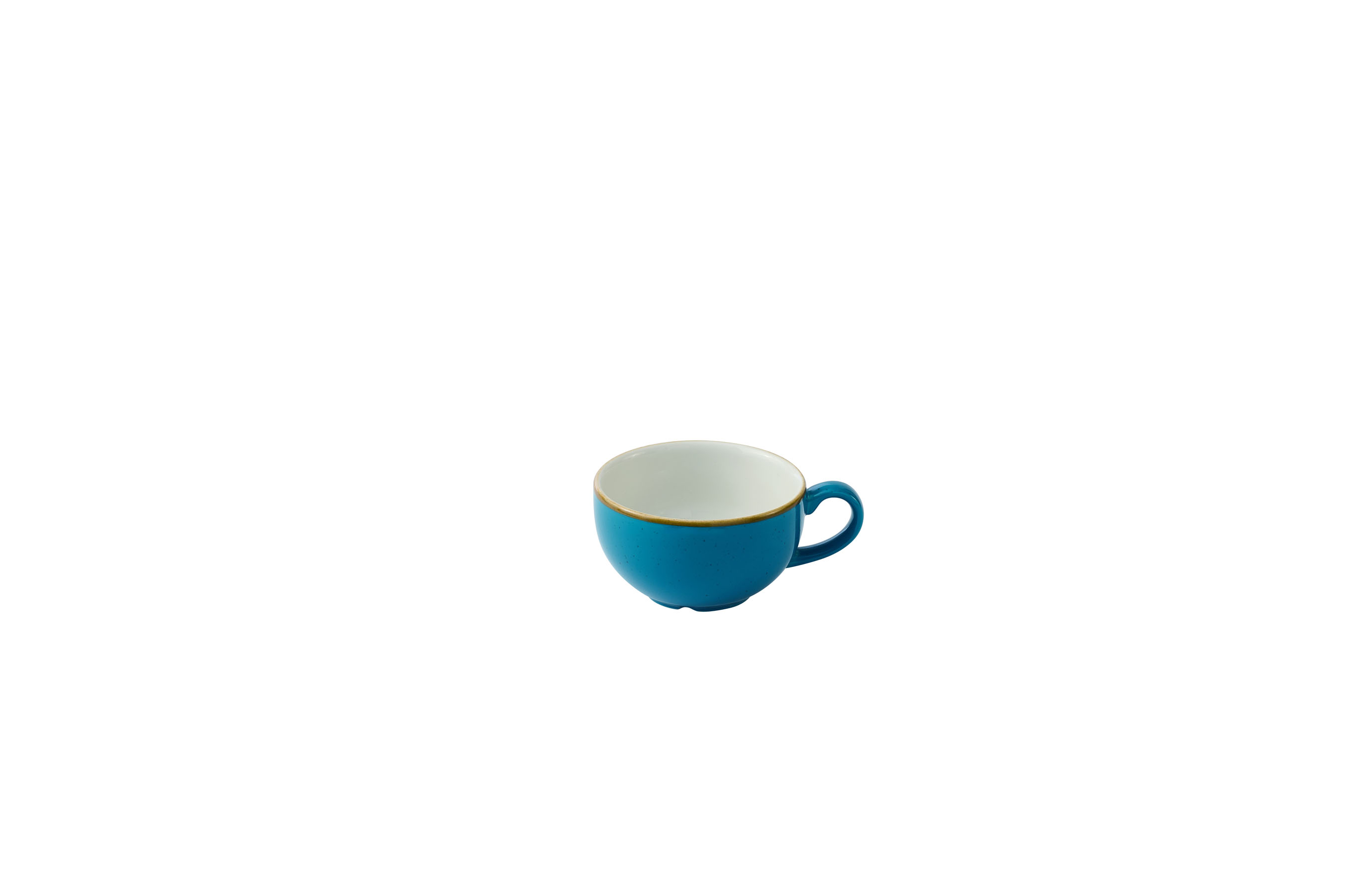 Churchill, Stonecast : Java Blue - Cappuccino-Obere, 9,5 x 5,5 cm/ 0,23 ltr.