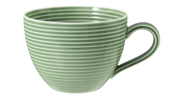 Seltmann Weiden, Beat : Salbeigrün - Kaffee-Obere mit Relief, 0,26 ltr.