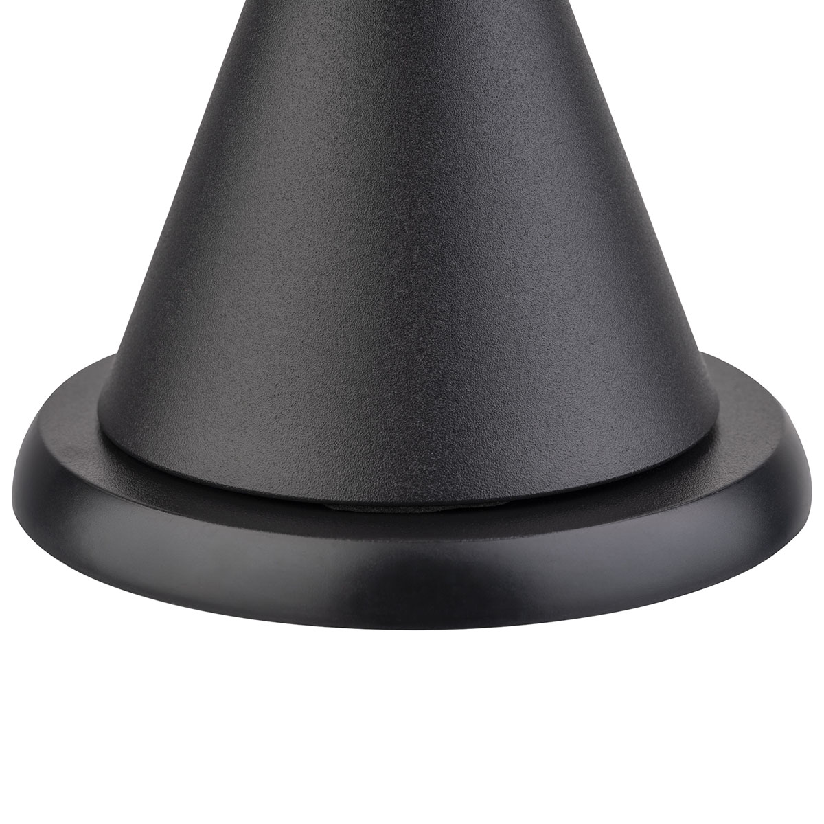 Tischleuchte CONE MINI, Metall, Farbe: schwarz, 1x LED 1,0 W / 100 lm, dimmbar in 3 Stufen, D: 13 cm, H: 11,5 cm