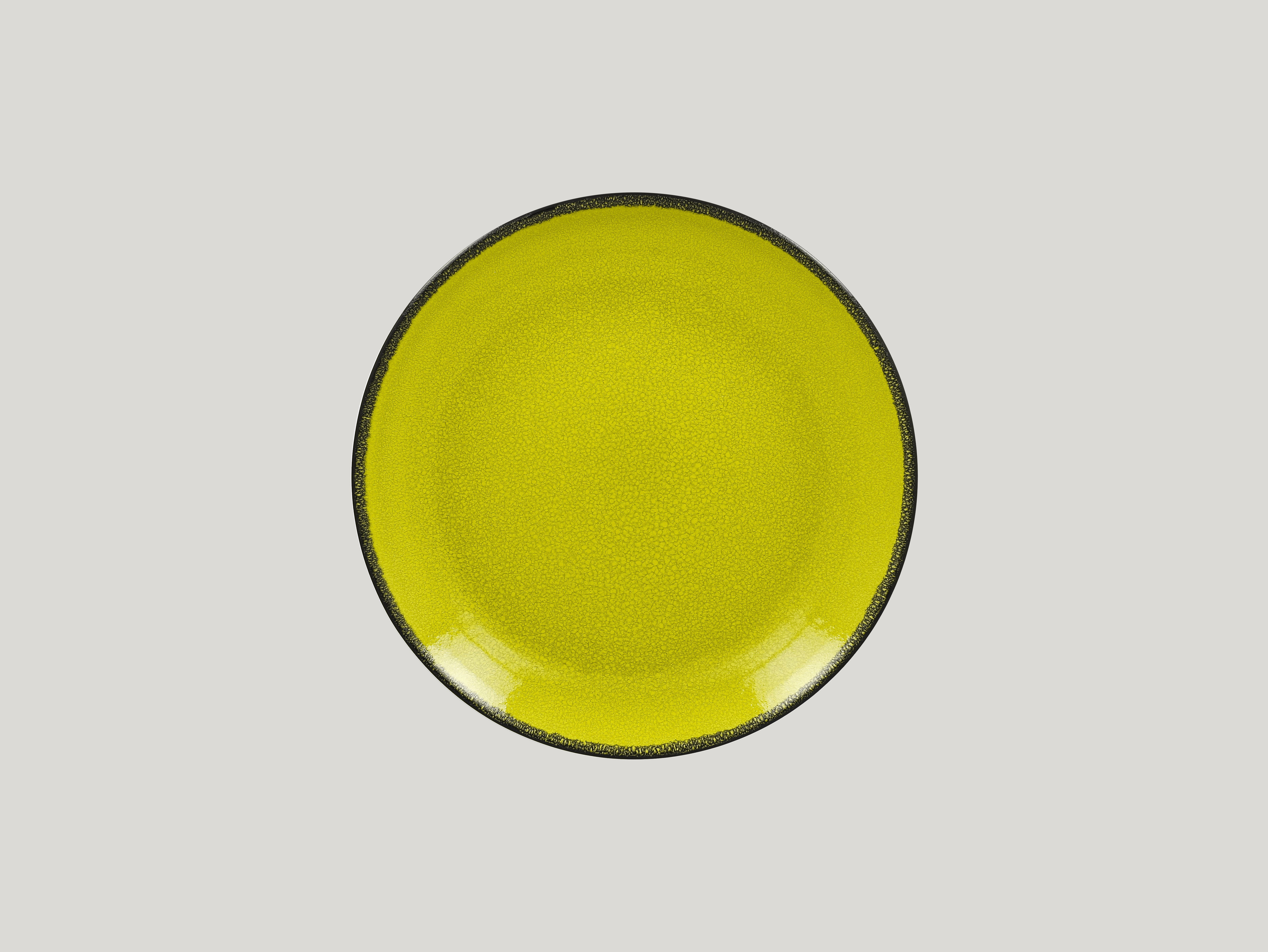 RAK, Fire : Green - Teller flach coup, 24 x 2,4 cm