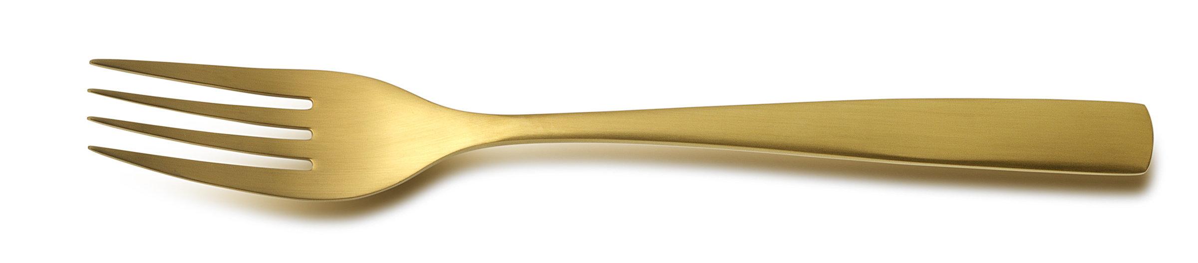 Comas, BCN Colors : PVD Gold 18/0 - Tafelgabel satiniert 200 mm