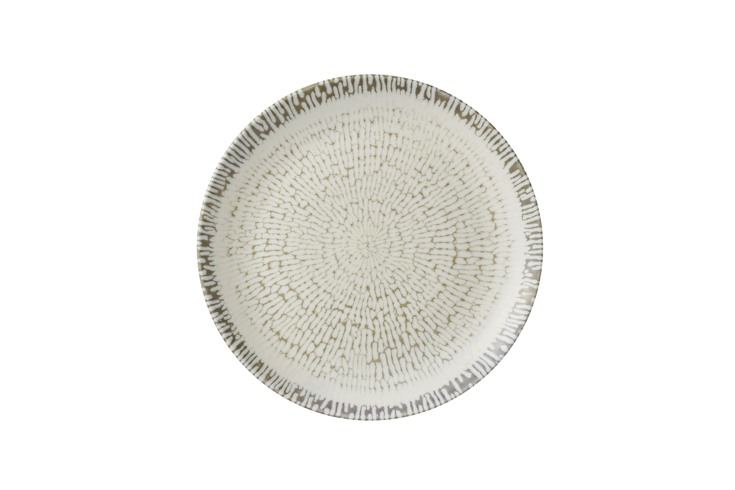 Churchill, Cascade : Taupe - Teller flach Coup 26 cm