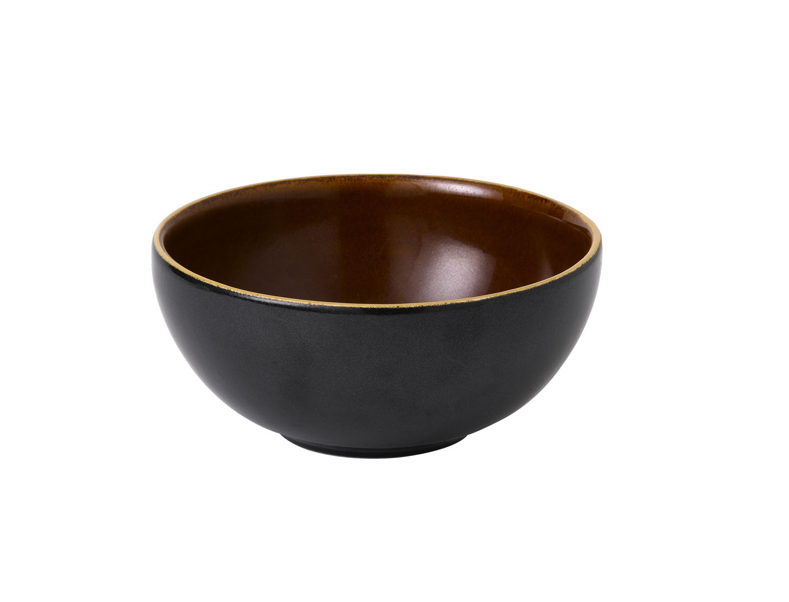 Churchill, Nourish : Tokyo Black Bi-Color - Noodle Bowl, 18,3 x 8 cm/ 1,07 ltr.