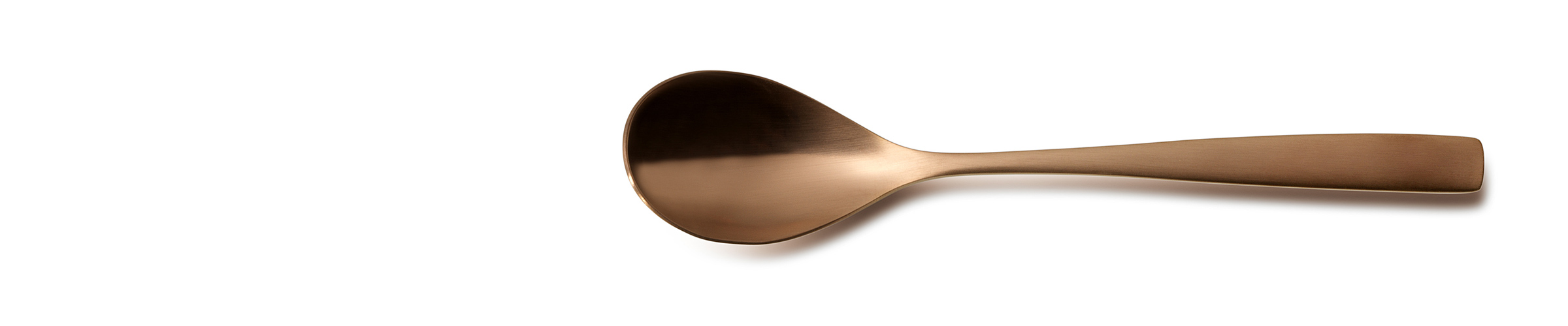 Comas, BCN Colors : PVD Kupfer 18/0 - Kaffeelöffel satiniert 140 mm